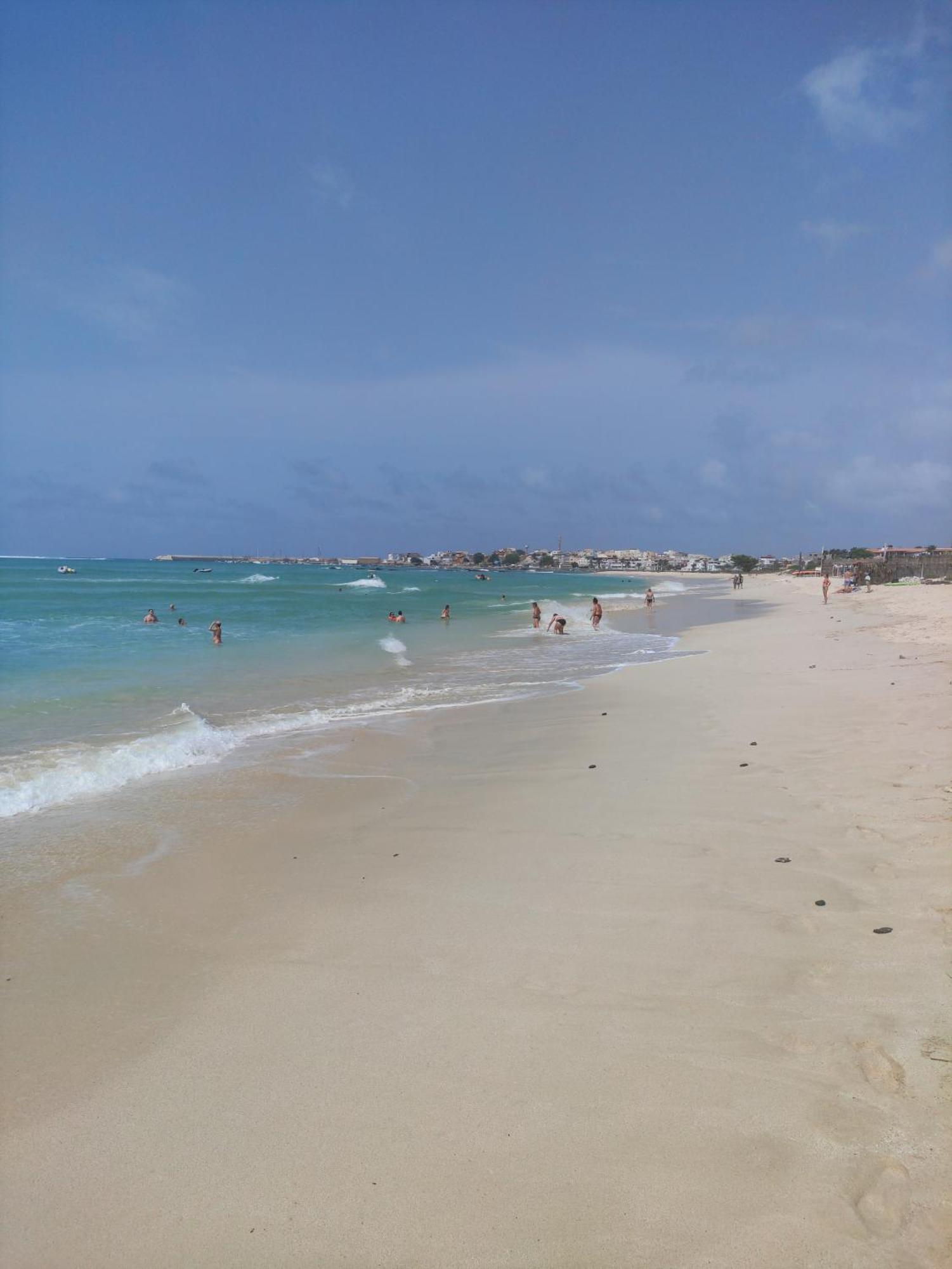 Sal Service Ibiscus Beach Ocean View Apartment Santa Maria Exteriör bild